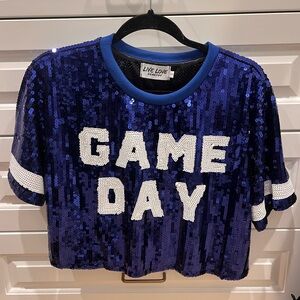 Game Day Sequin Top